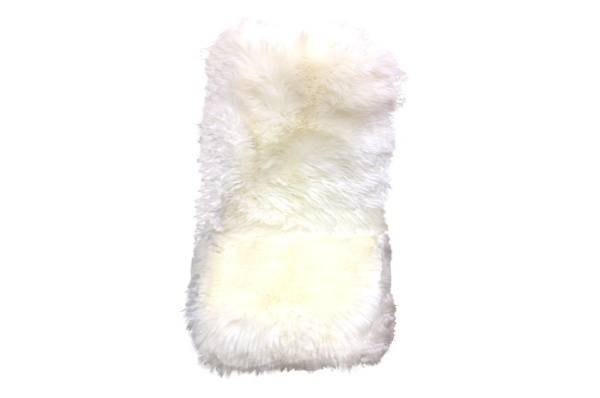 Накидка FC-LF-01-W овчина высокий ворс белый