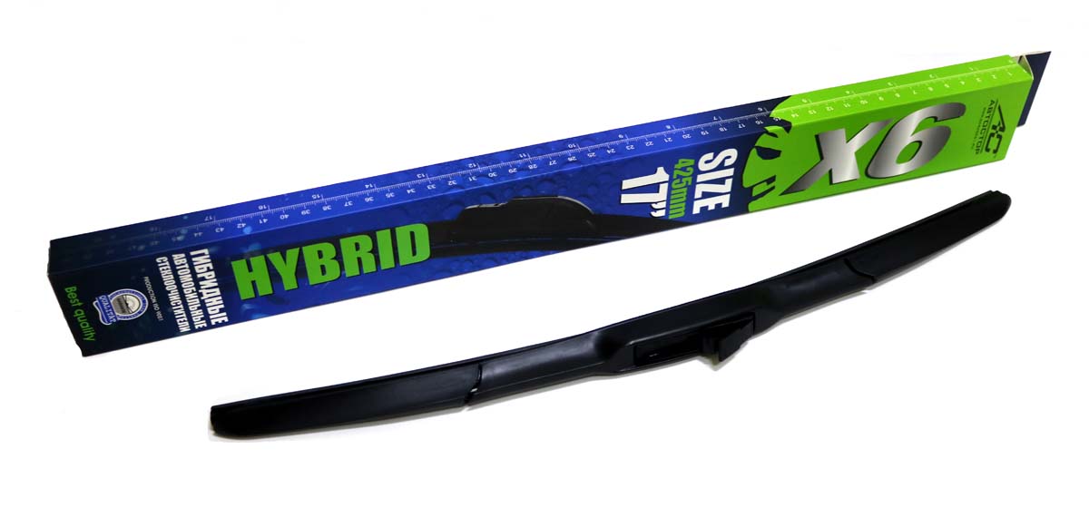 Х6 HYBRID WIPER BLADE 17" 425 mm гибридные