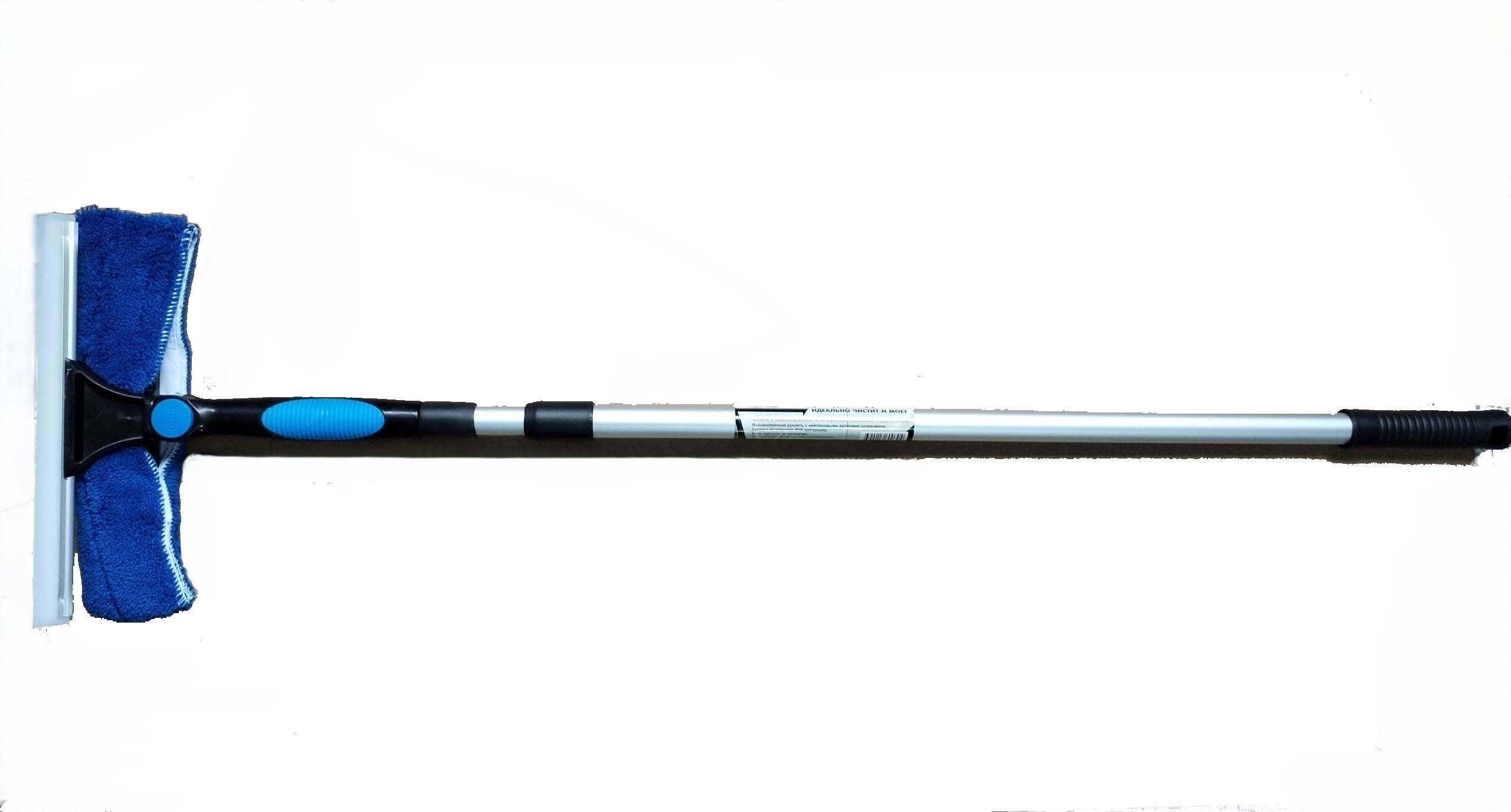 Водосгон с микрофиброй АС-6003 10" с телескопич.ручкой 97-156см (24)