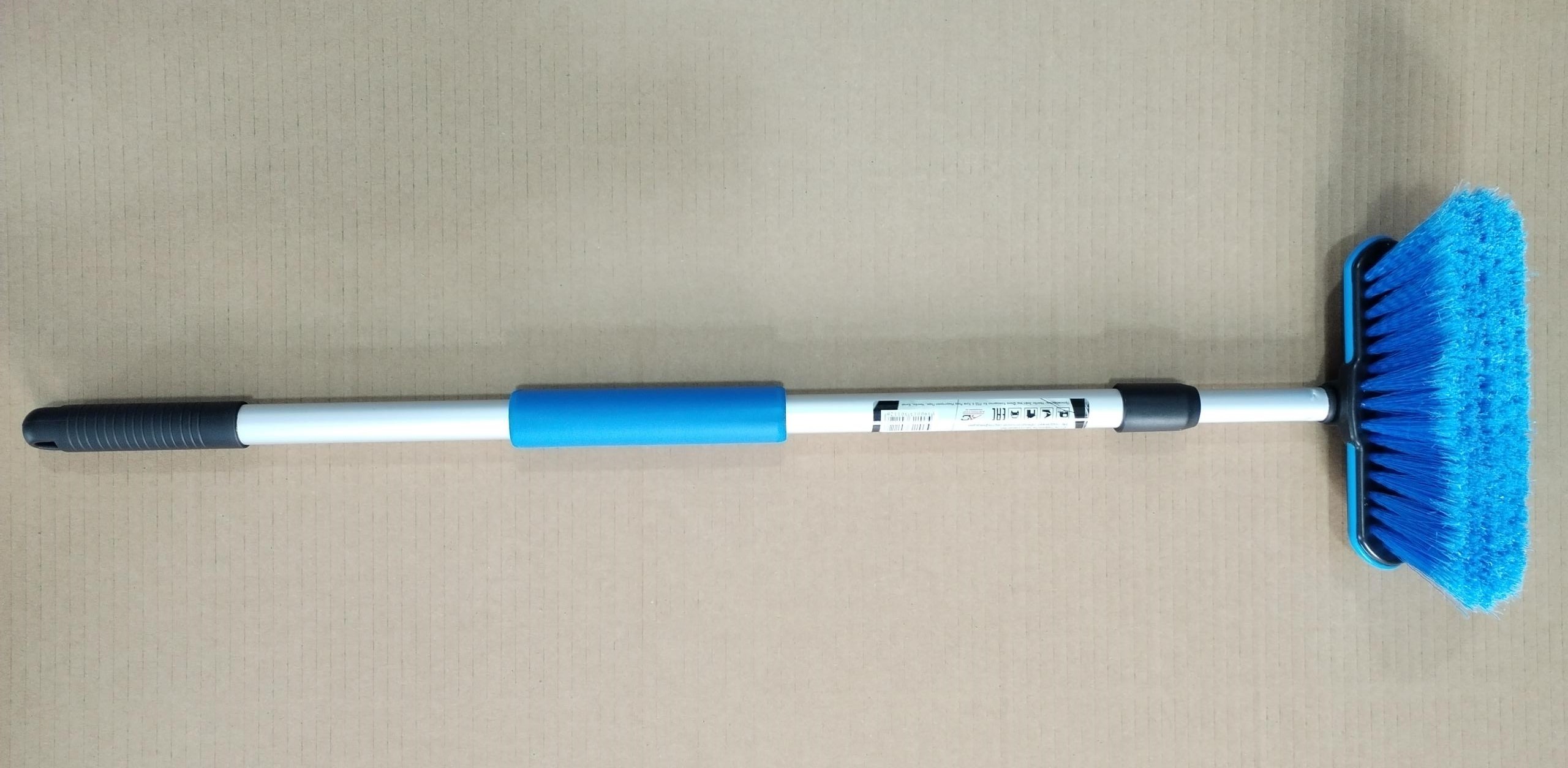 Щетка АС-3011В 8" с телескопической ручкой 72-130см (12)