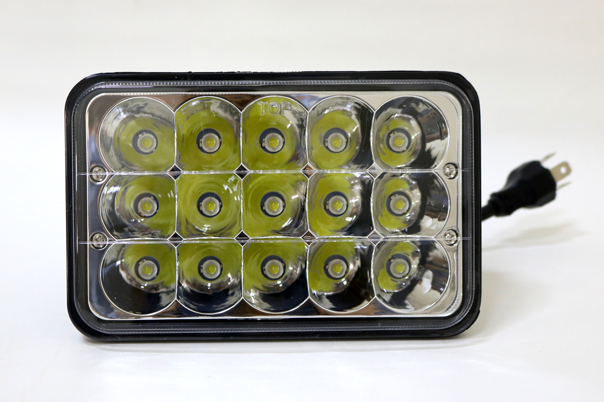 Диодная лампа СМ-5045-5Т  с монтажным кронштейном, прямоугольником, 5 " 45W
