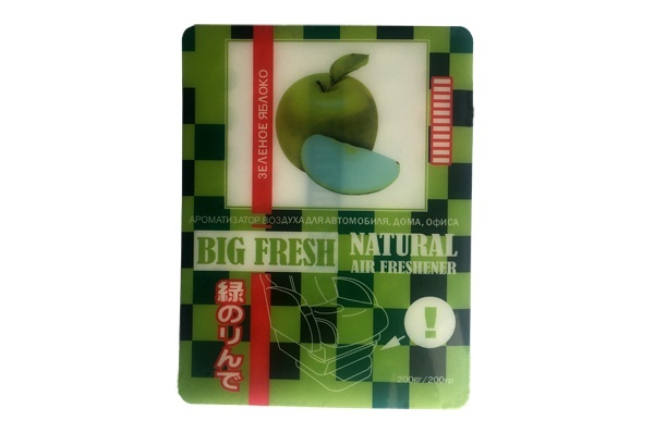 BIG FRESH "Зеленое яблоко" под сиденье