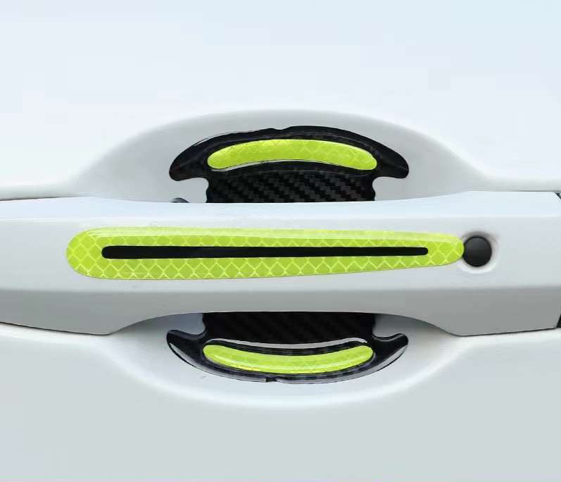 Защитные наклейки PH-201 на дверные ручки (4шт.) зеленые
