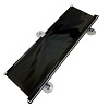 Шторка JH-R004 T 68*130см  на присосках Middle black (25/100)