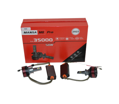 Диодные лампы BCS-E8pro H3, 45W, 6500K