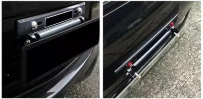 Рамка номера карбон 013-СРК004-05 Sport Car (TM-302)