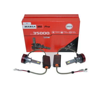Диодные лампы BCS-E8pro Н1, 45W, 6500K