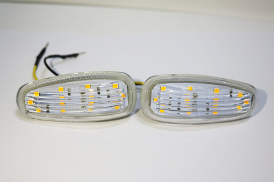 ZFT-275 LED белый, диодные поворотники на Ладу: Приора, Калина,Ларгус, Гранта 